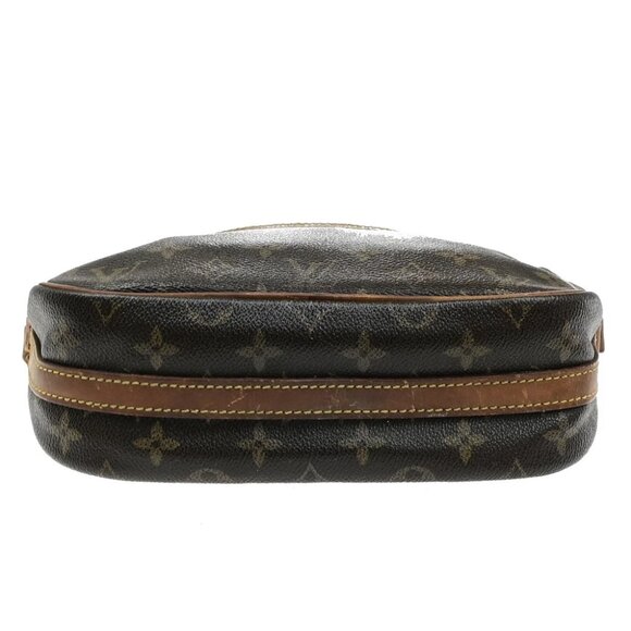 LOUIS VUITTON Senlis Shoulder Bag Monogram Leather Brown France M51222 67YH028 - Picture 14 of 16